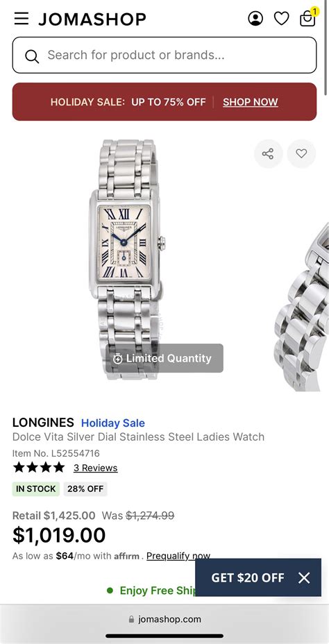 should i buy a jomashop watch